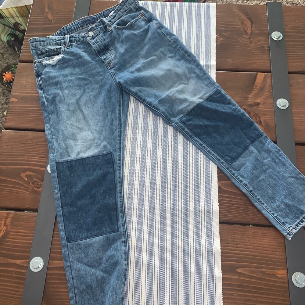 Lucky Jeans Knee Patches